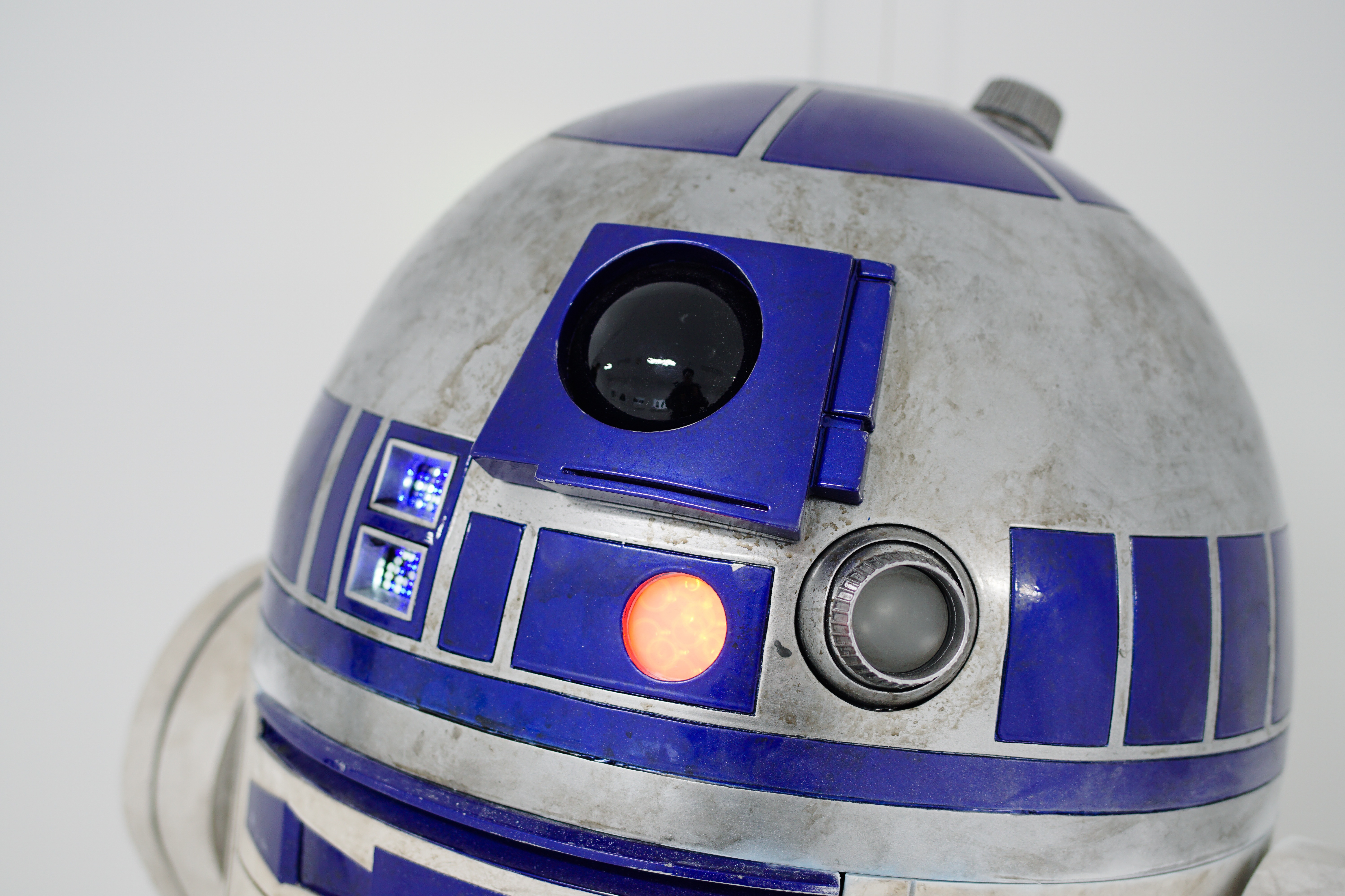 A robot from the hit movie Star Wars